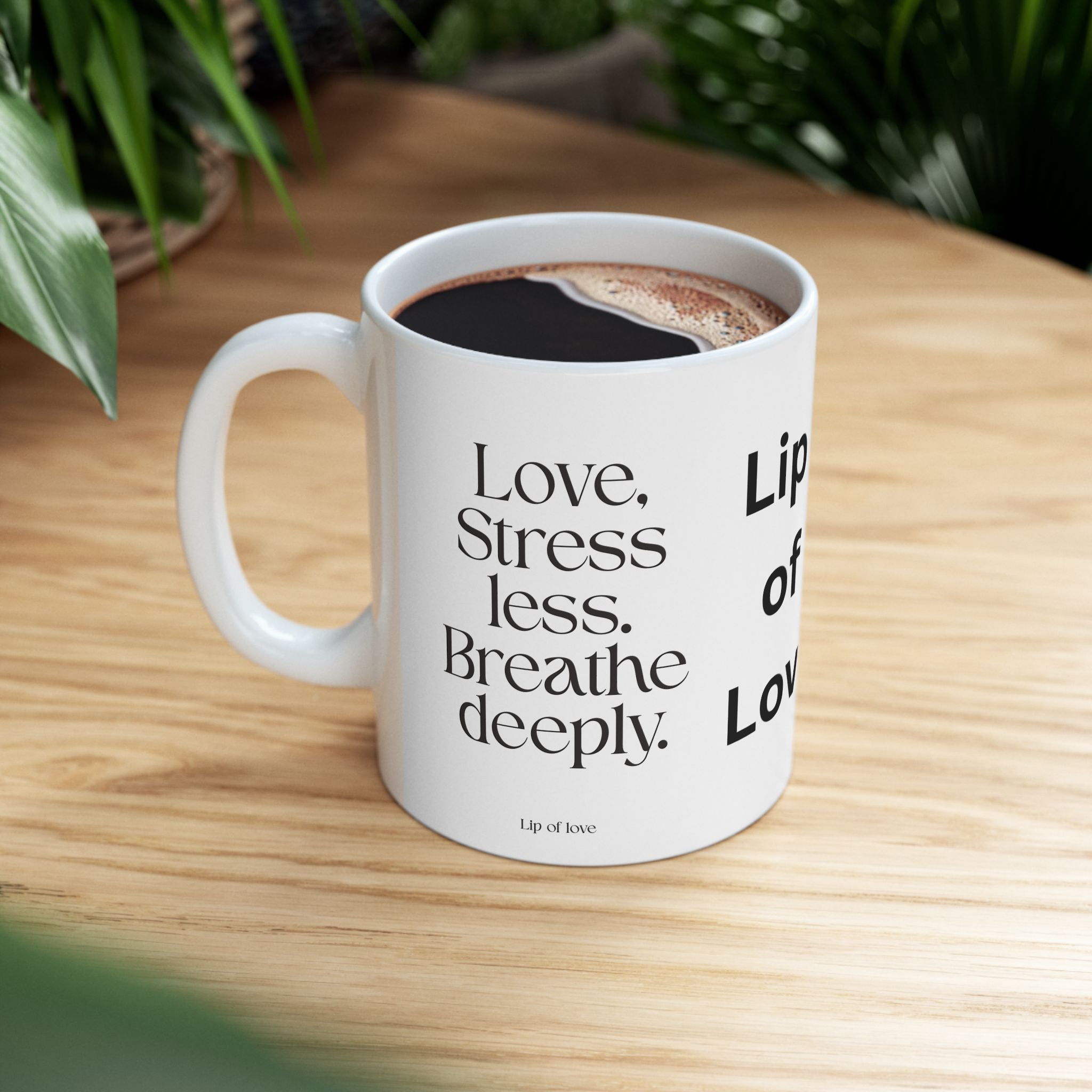 Love Inspired Ceramic Mug - Perfect for Valentine's Day and Everyday Moments